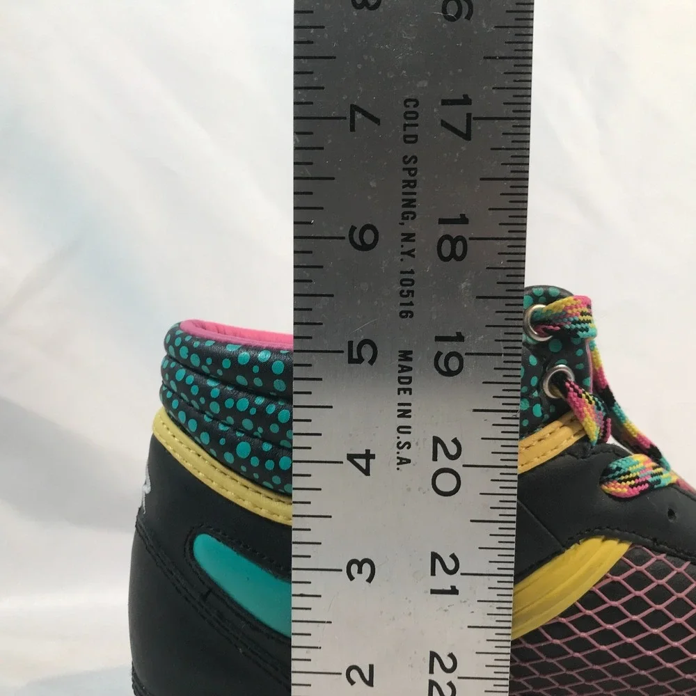 2001 Colorful Pastry Run‎ Fab Boot Shell Toe Sneaker Womens US 10 EU 40.5 UK 8